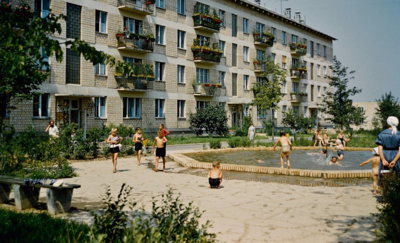 Старые советские хрущевки