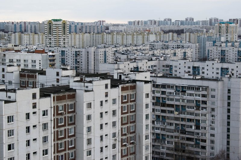 Панельные многоэтажки Москвы