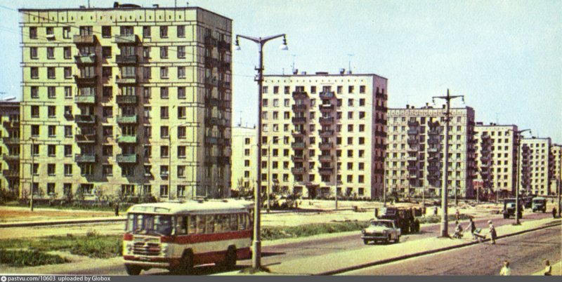 Волгоградский район Москвы в 80 е годы