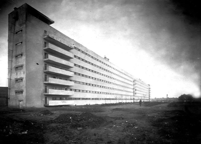 Студенческое общежитие «дом-коммуна», Москва, 1929-1930.