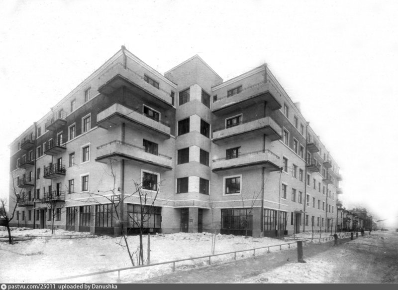 Ленинградский проспект 1930 год