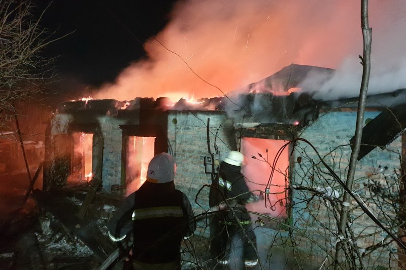 Пожар в Каменске Шахтинском