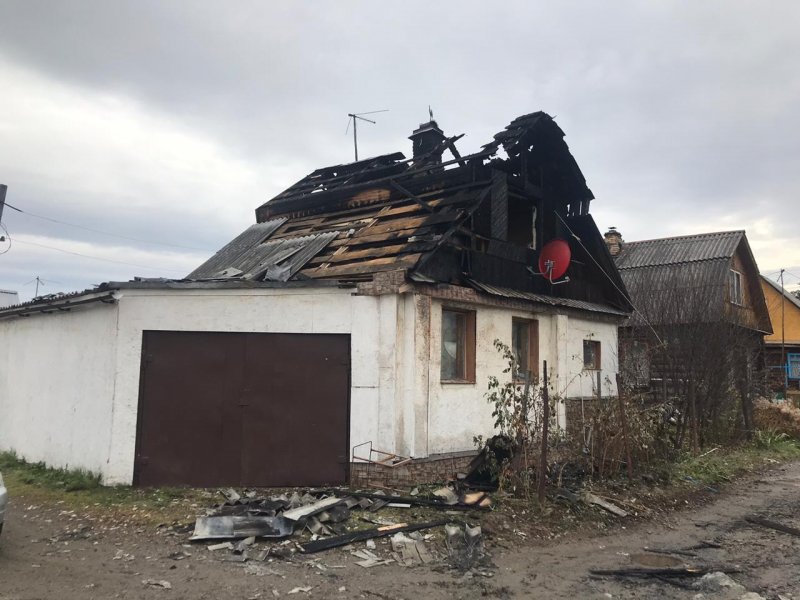 Пожар в пятиэтажке