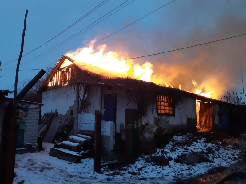Пожар в частном доме в Подмосковье