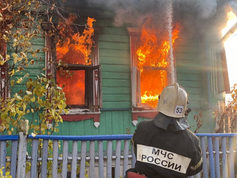 Пожары в жилых домах