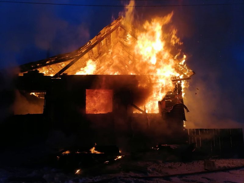 Пожарка в частном доме