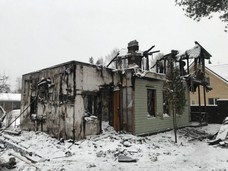 Пожар в поселках Пензенской области