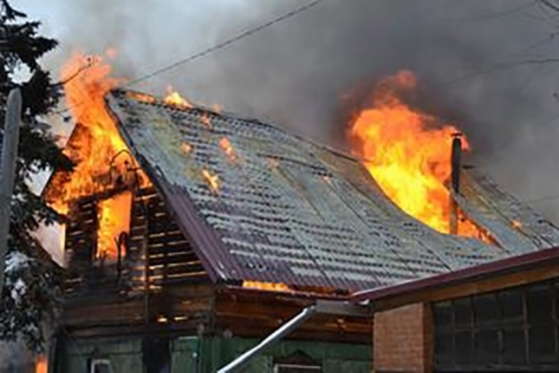 Пожар в жилом доме