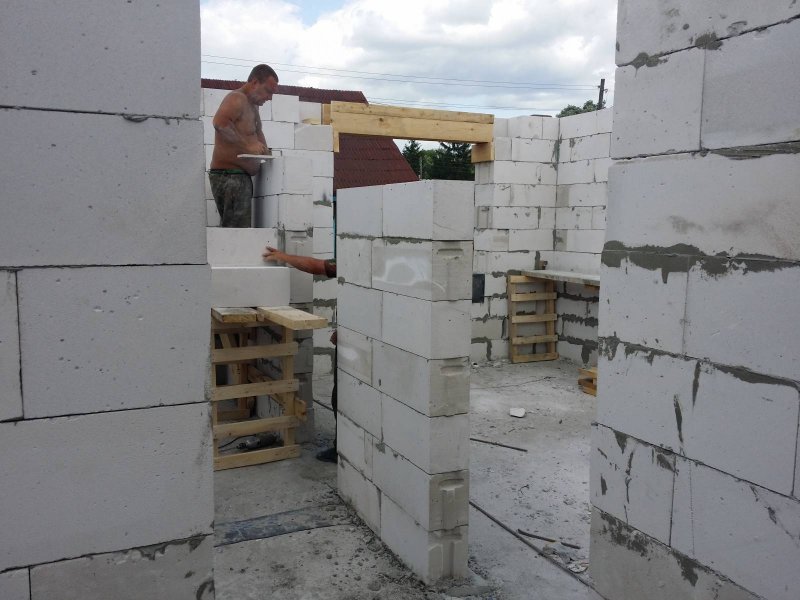 Готовый дом из газобетона под ключ