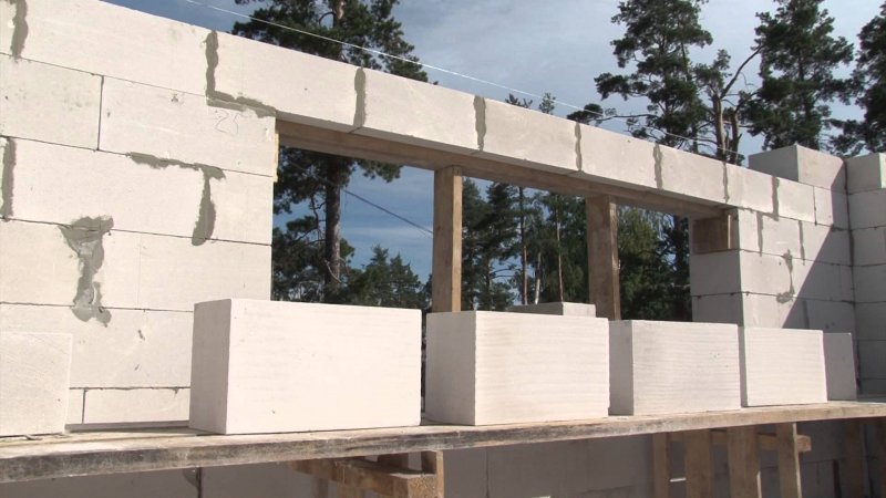 Новостройки из газобетона