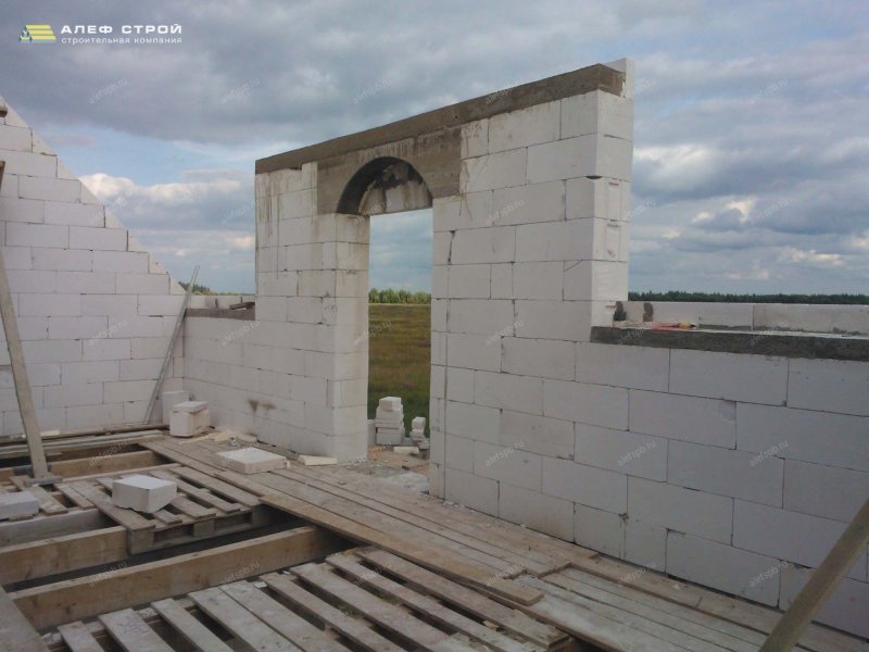 Проемы в газобетонном доме