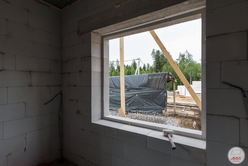 Дом газобетон