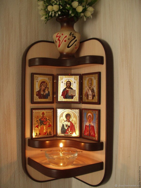 Резные полки для икон