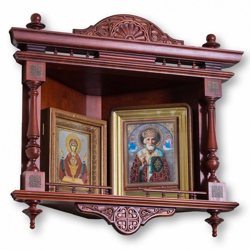 Полка угловая иконостас