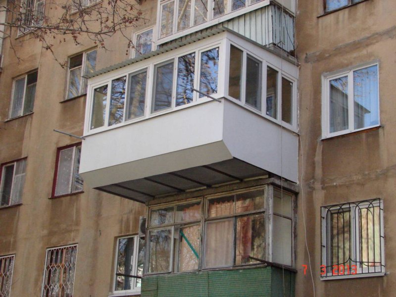 Балконы в хрущевках