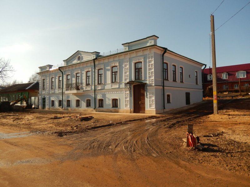 Старые деревянные особняки купца Шахова