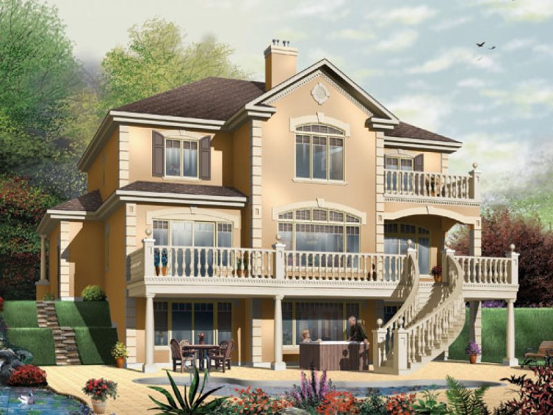 Coastal House Plans on pilings