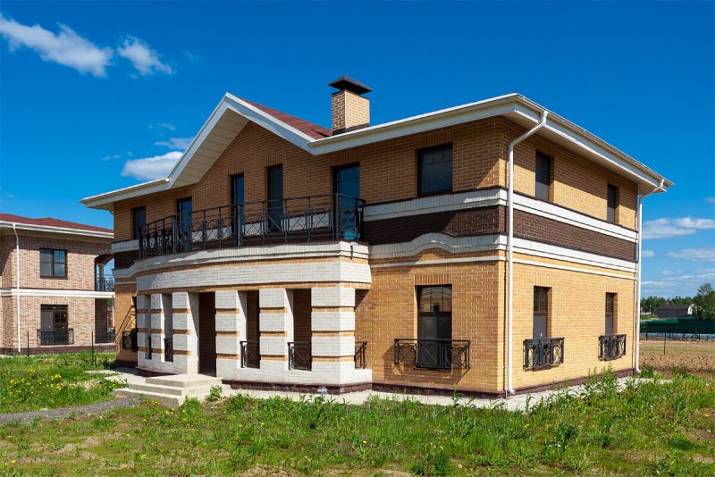 Дом из кирпича Торекс слоновая кость