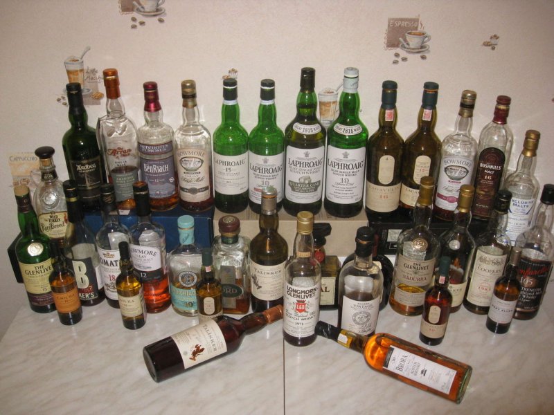 Алкогольные напитки в доме