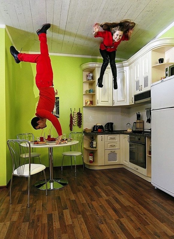 Дом вверх дном upside down House