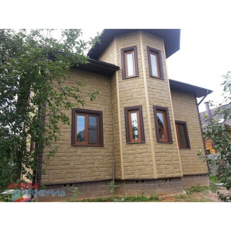 Фасад цоколь Альта профиль гранит