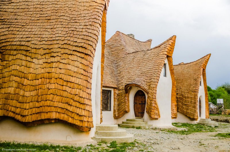 Соломенная крыша Румыния