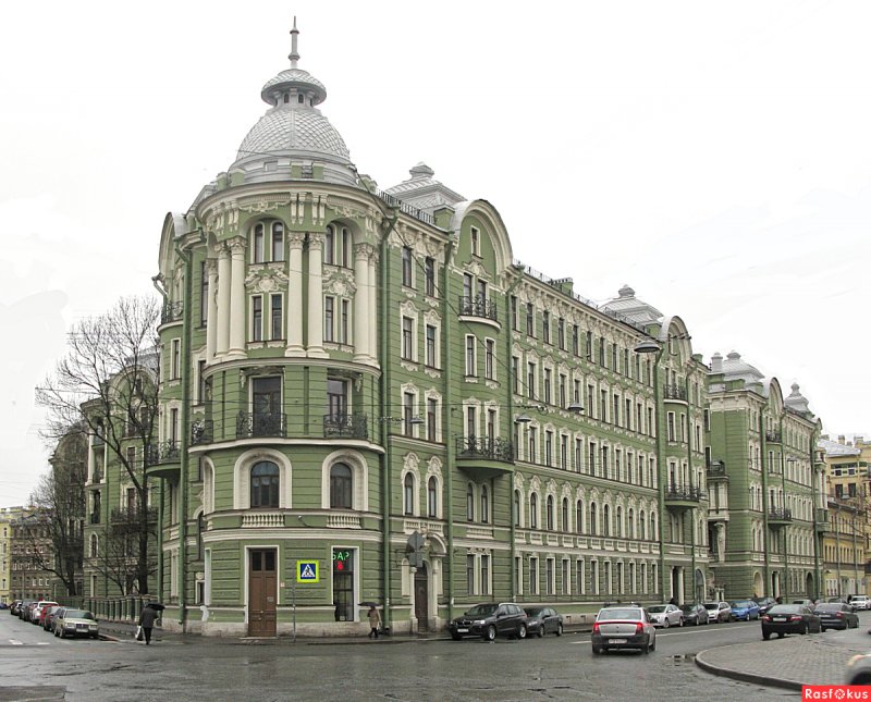 Доходный дом Дехтеринского СПБ парадная Рубинштейна 26