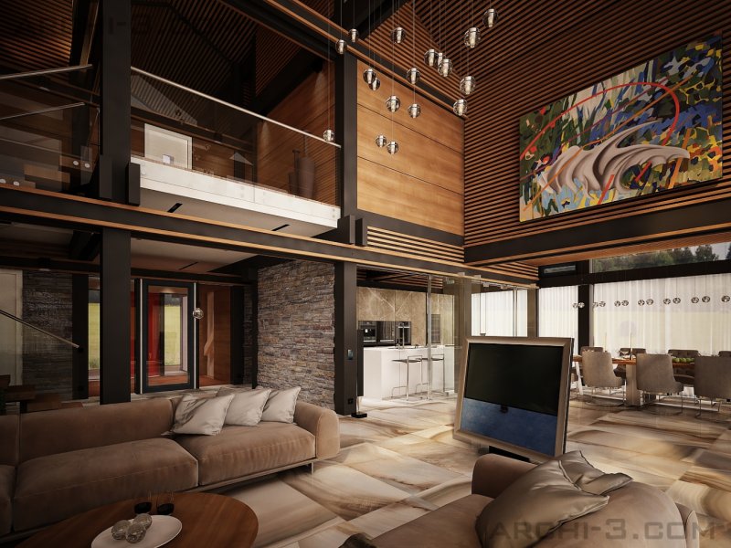 HUF haus фахверк интерьер