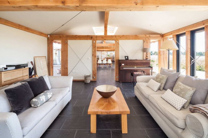 Застекленная веранда Timber frame