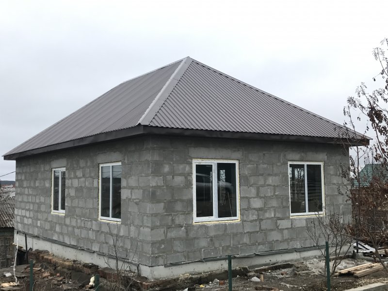 Одноэтажные дома из пеноблоков 150кв м