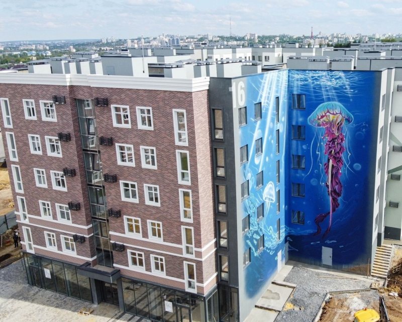 Двор граффити на Литейном