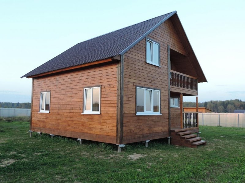 6x8 каркасный дом