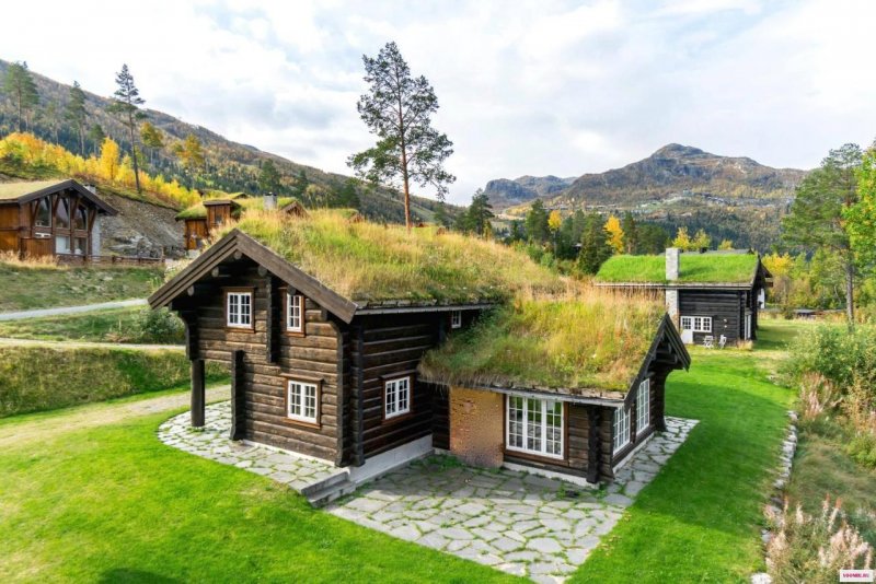 Лофотенские острова, Норвегия домик на берегу
