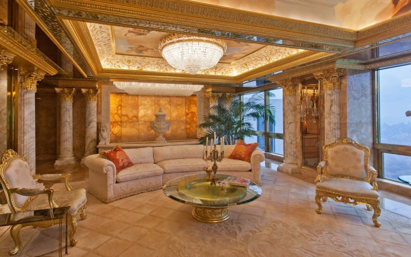 Trump Tower Нью-Йорк интерьеры