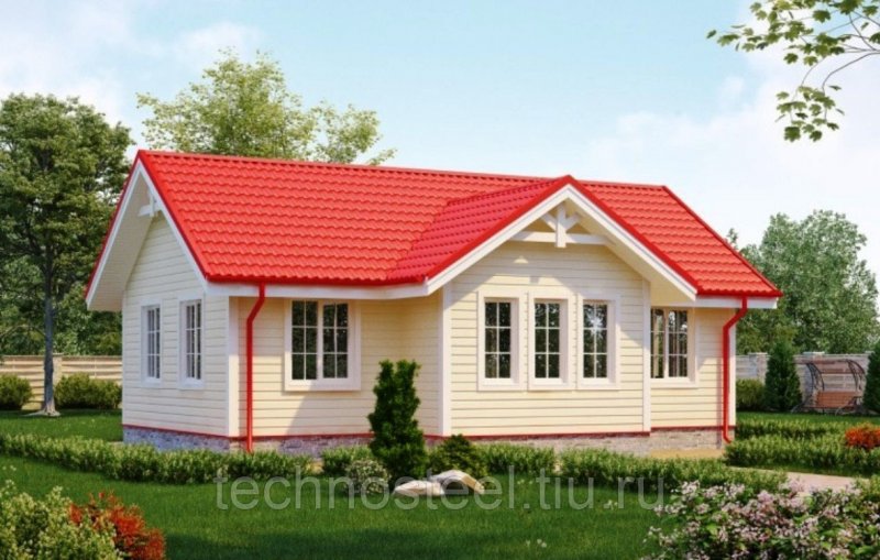 Каркасный дом 6х10