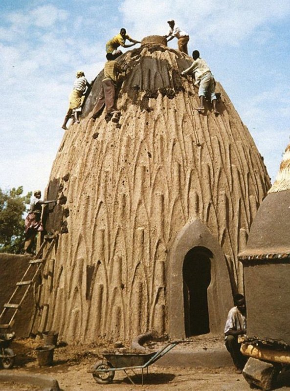 Африка Зулусы жилище