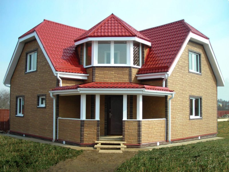 Дом из газобетонных блоков