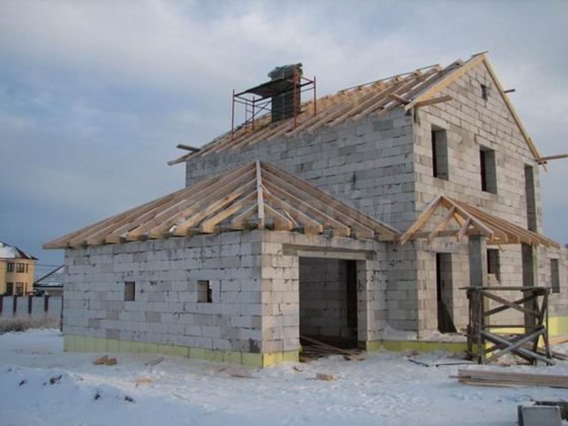 Дом из газобетонных блоков