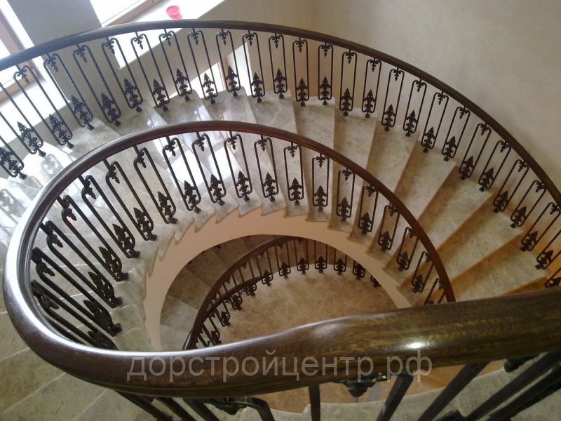 Металлические балясины с корзинками