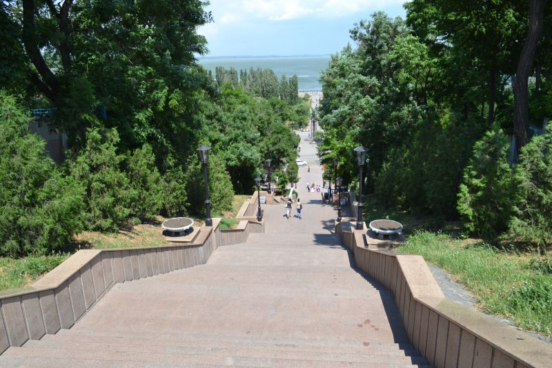 Каменная лестница Таганрог достопримечательность