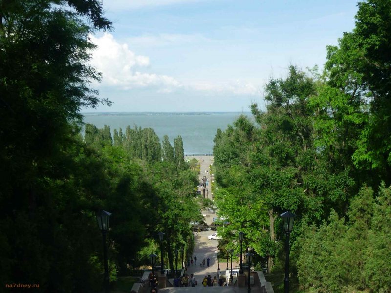 Каменная лестница Таганрог до революции