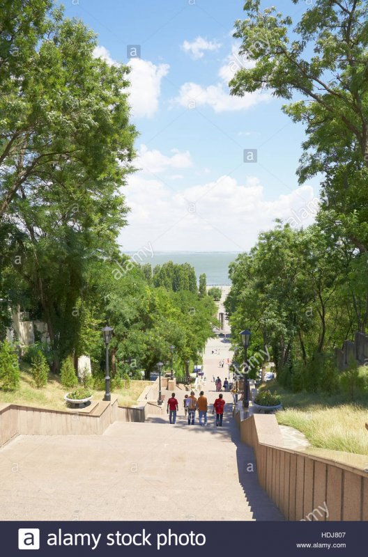 Новая каменная лестница Таганрог