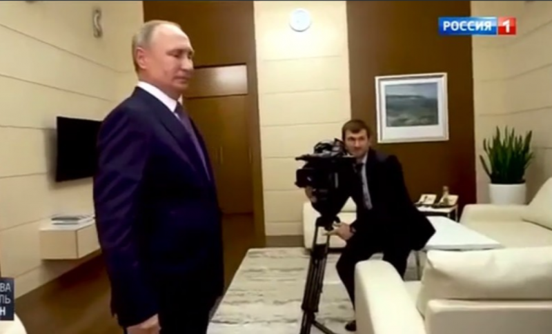 Комната отдыха Путина в Ново Огарево