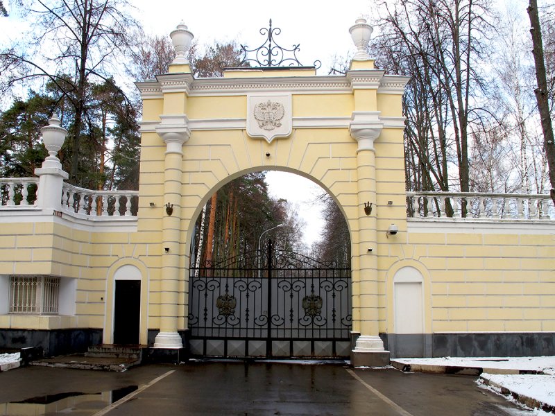 Дом Владимира Путина в Ново-Огарево