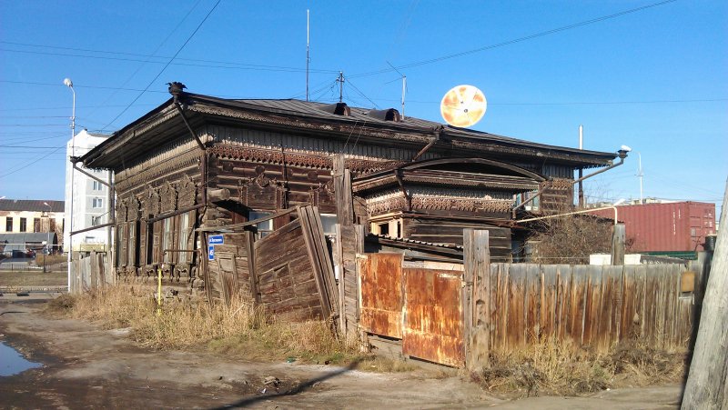 Деревянный брусовой дом