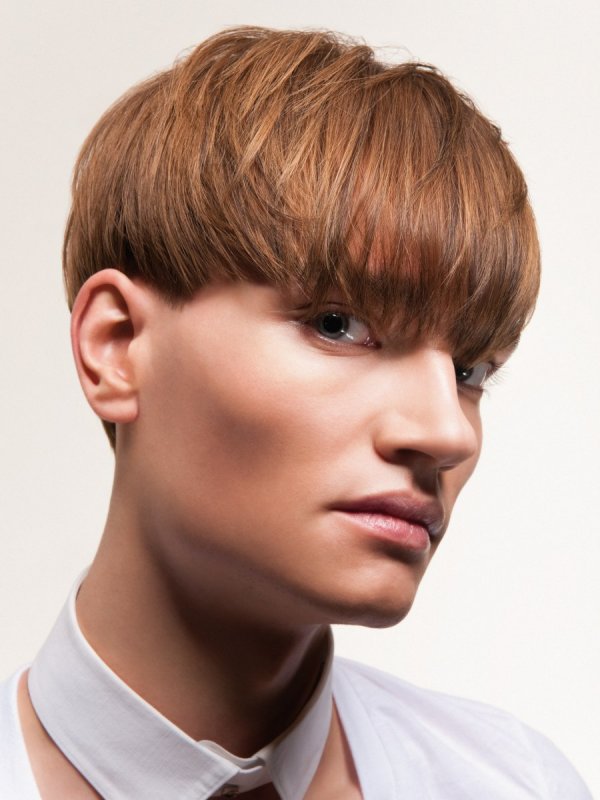 Angular Fringe стрижка