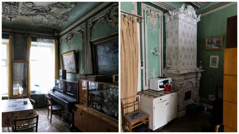 Старый фонд коммуналки СПБ квартиры