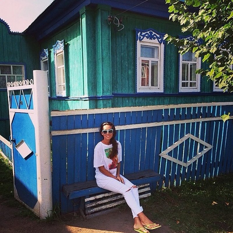 Алсу в деревне
