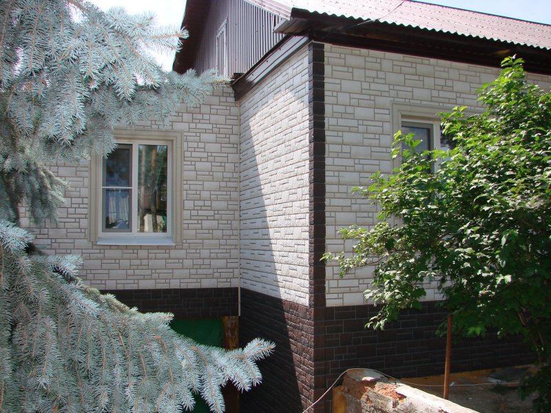 Панель фасадная Docke Burg Земляной