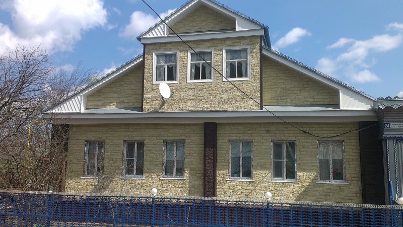 Фасадные панели Docke Stein Янтарный